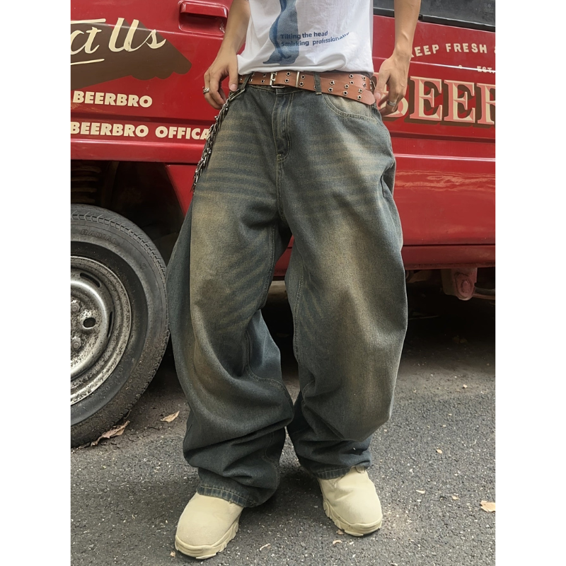 Herren Jeans | Super Baggy Y2K Stil