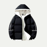 Men's Winter Jacket | Puffer Jacket with Hood & Luxury Style