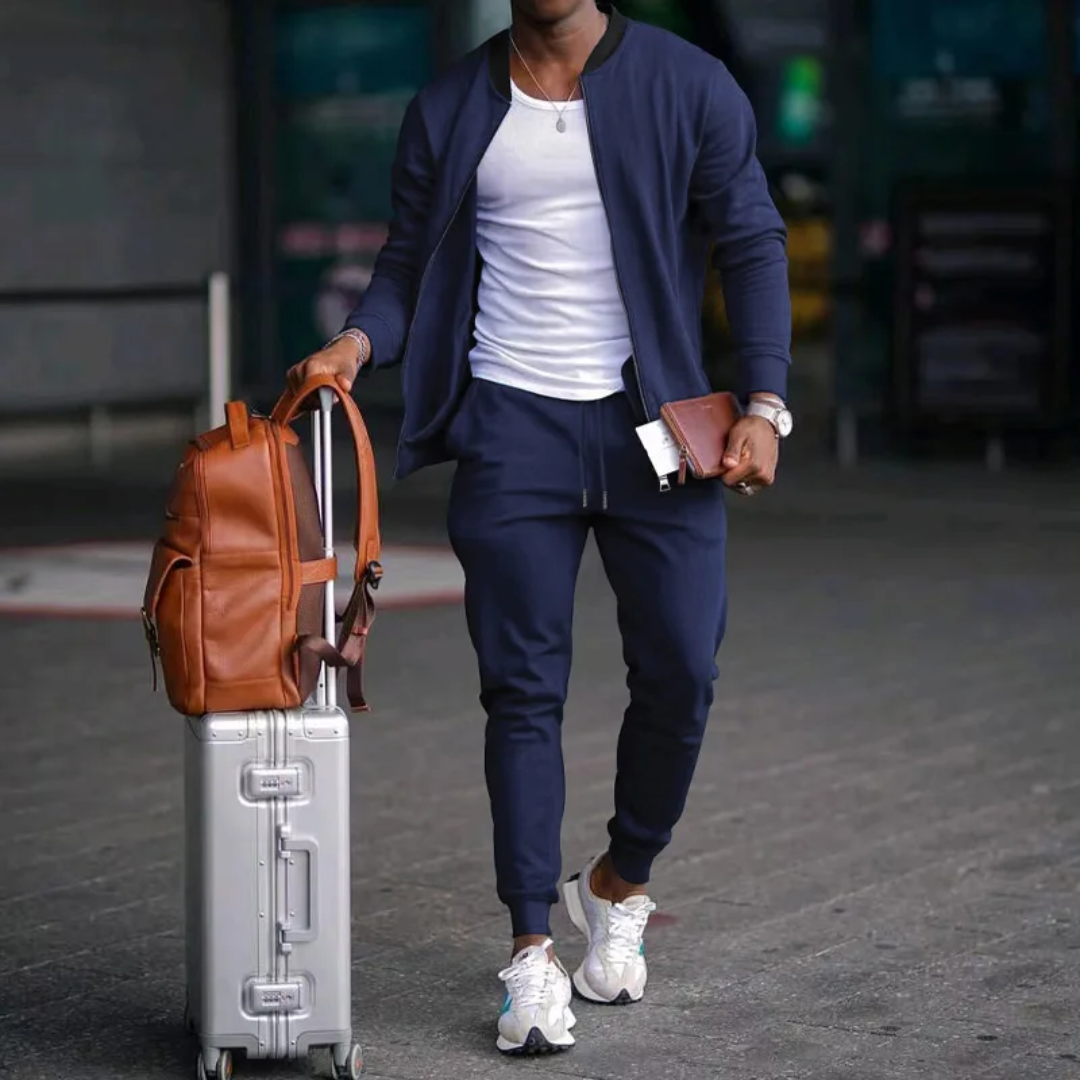 Trainingsanzug Herren Slim Fit | Zweiteilig & Lässig