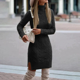 Women's knitted dress | Winter | Warm