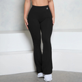 Damen Sportleggings | Flared mit Scrunch & Gesäßtaschen