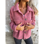 Damen Übergangsjacke | Plüsch & Mit Kragen