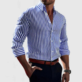 Herren Hemd Gestreift | Slim Fit