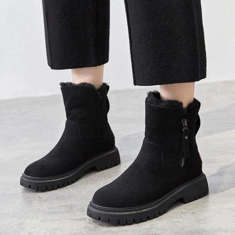 Damen Winterstiefel | Gefüttert & Mit Reißverschluss