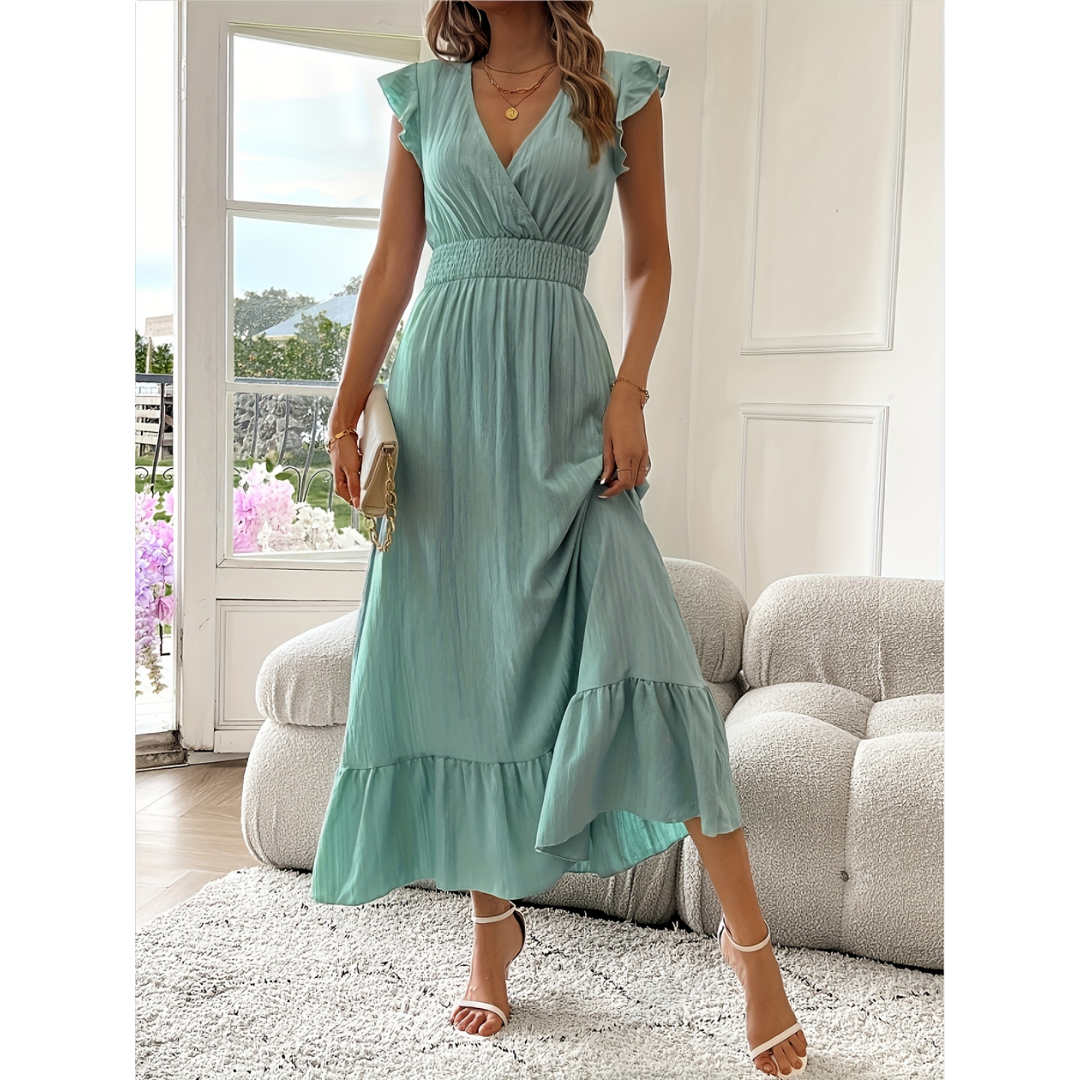 Abiballkleider Damen | V-Ausschnit