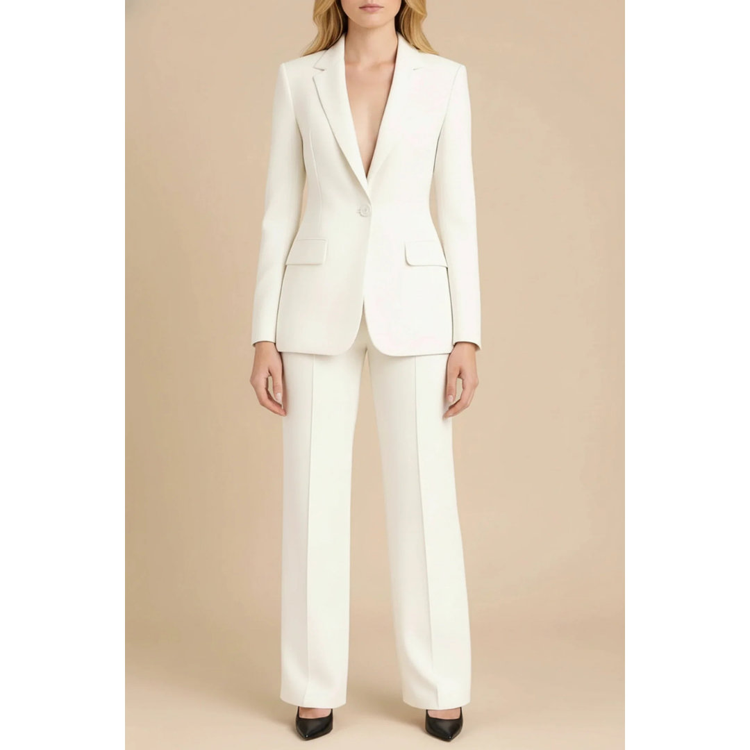 Women’s Business Suit | Long Blazer & Pants Set
