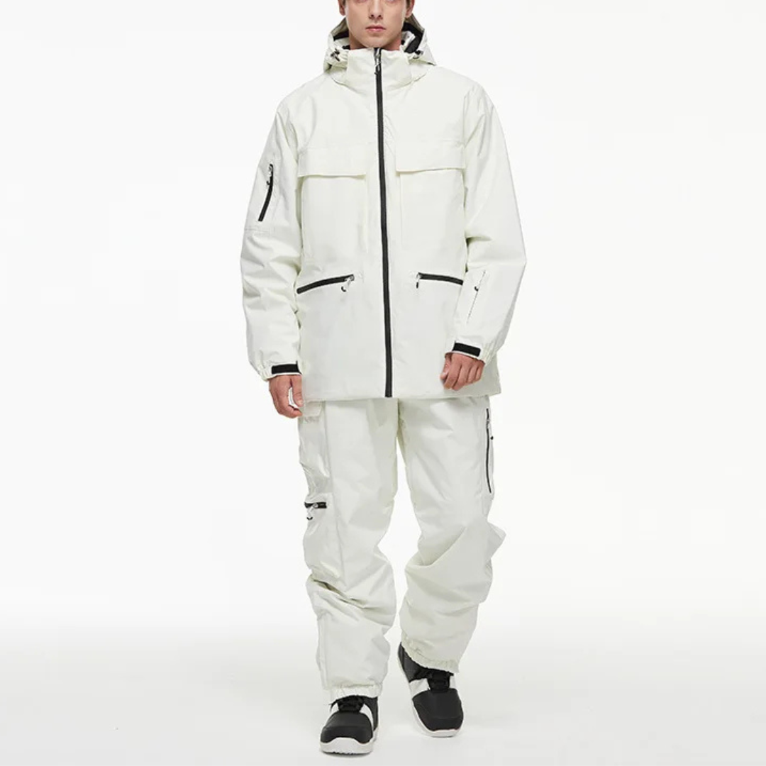 Herren Skianzug | Wasserdichte Skijacke für Outdoor & Schnee