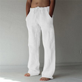 Bernardo | Herren Baggy Hose - Leinenstil