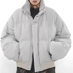 Herren Pufferjacke | Winter Y2K Baggy Stil