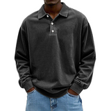 Men's Polo Sweater | Long Sleeve