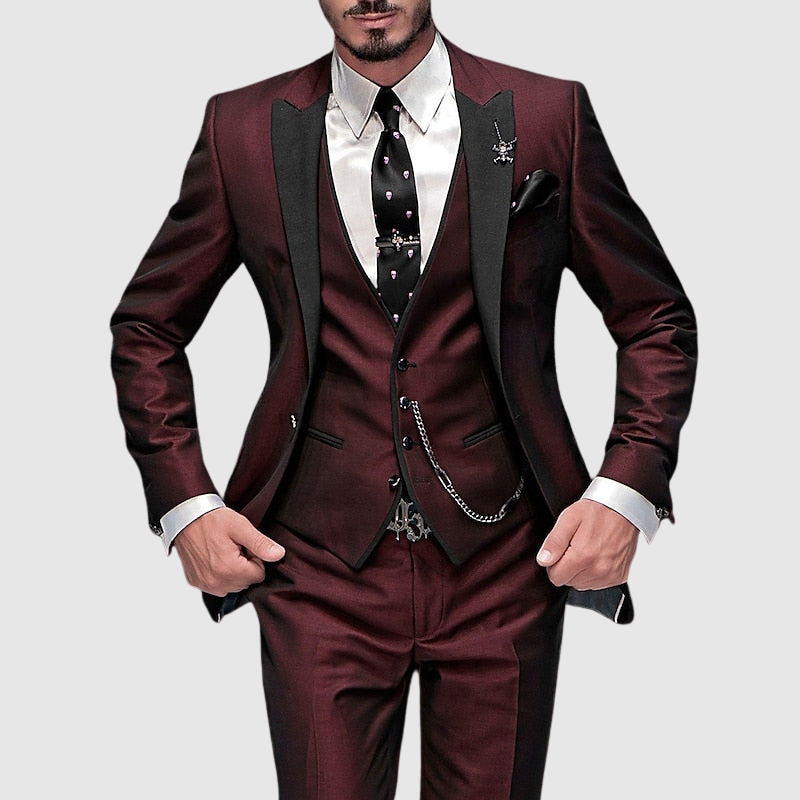 Brent | Herren Business Anzug | 3-Teilig