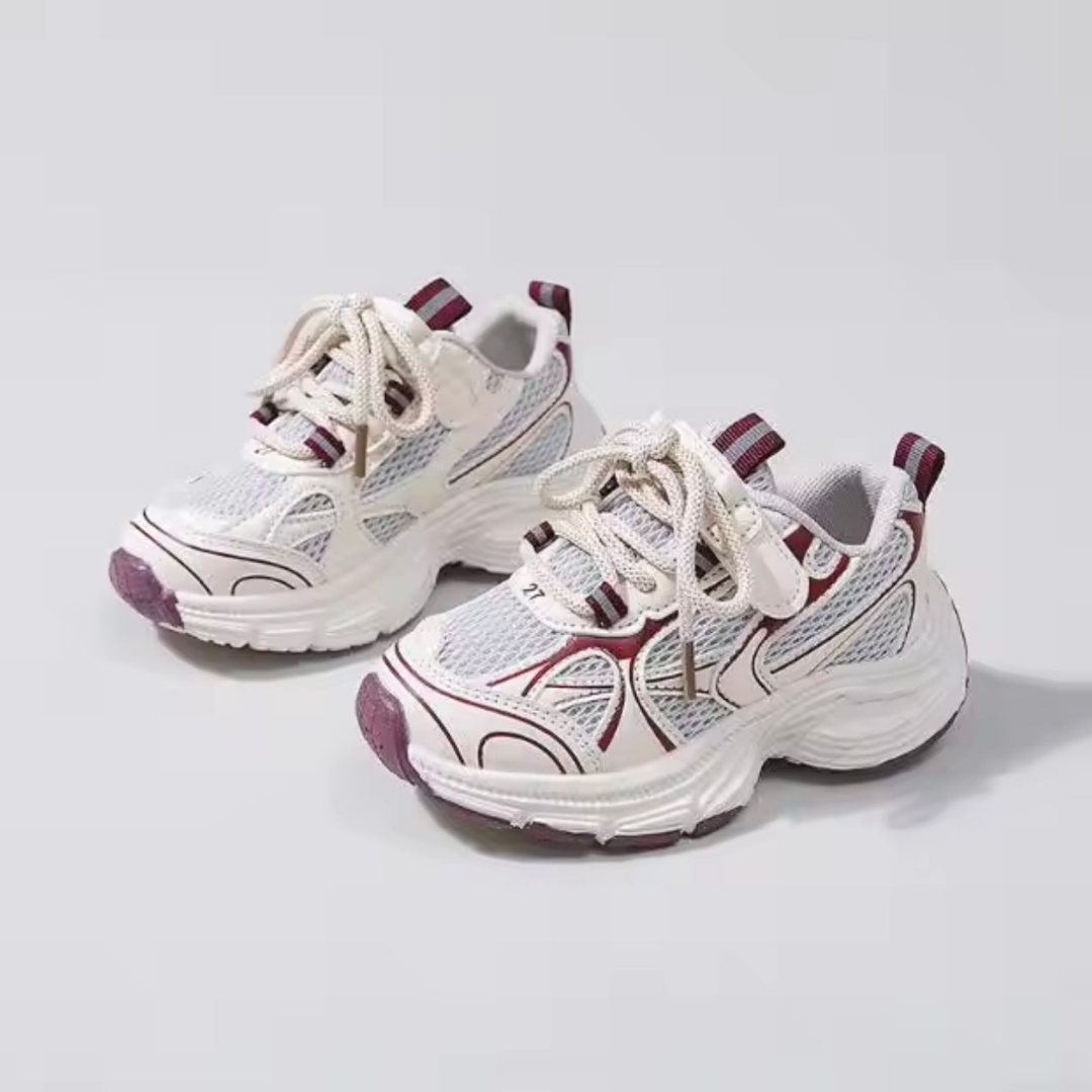 Kids Sneakers | Lace-Up Breathable Lightweight