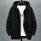 Kapuzenjacke Herren Sweat | Mit Reißverschluss