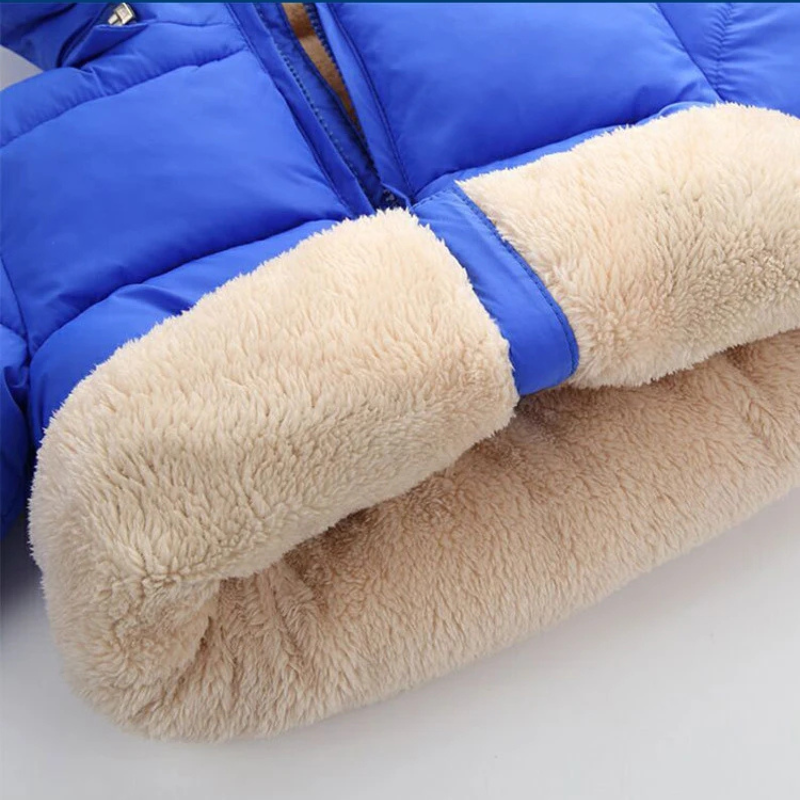 Baby & Kids Winter Jacket | Warmly lined with fleece & hood