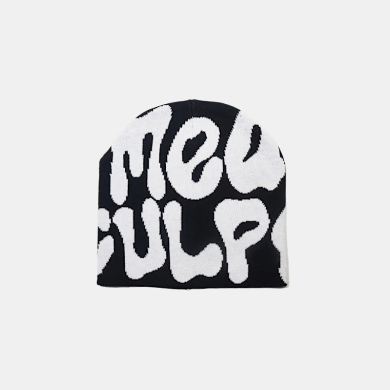Mütze | Beanie Y2K Stil mit Grafik