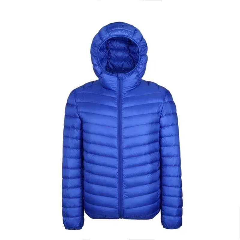 Men’s Quilted Jacket with Hood | Lightweight