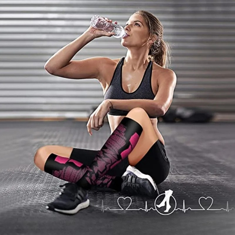 Kompression Laufsocken | Knielang für Sport & Outdoor