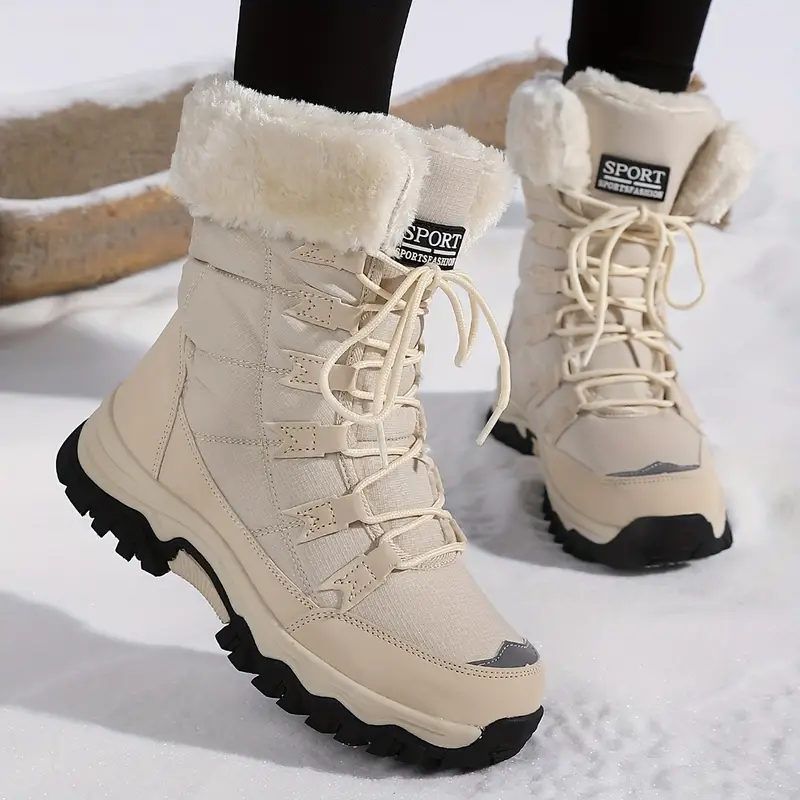 Winterschuhe Damen Wasserdicht | Rutschfest Warm