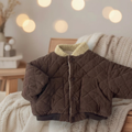 Kids Transitional Jacket | Quilted Jacket with Teddy Lining