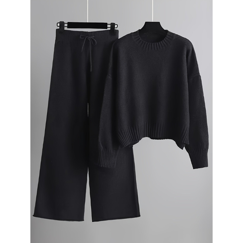 Women's Lounge Set | Knit & Cozy Jogging Suit