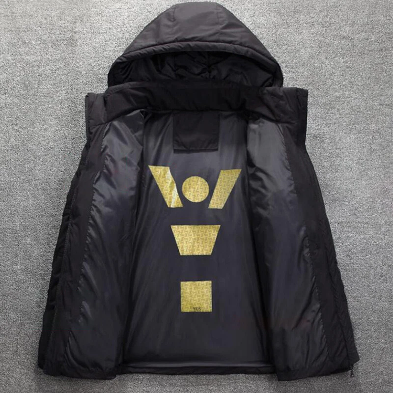 Men's Winter Jacket | Down Jacket with Hood