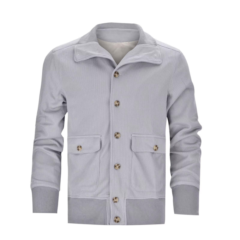 Cardigan Herren | Klassisch mit Knopfverschluss und Taschen