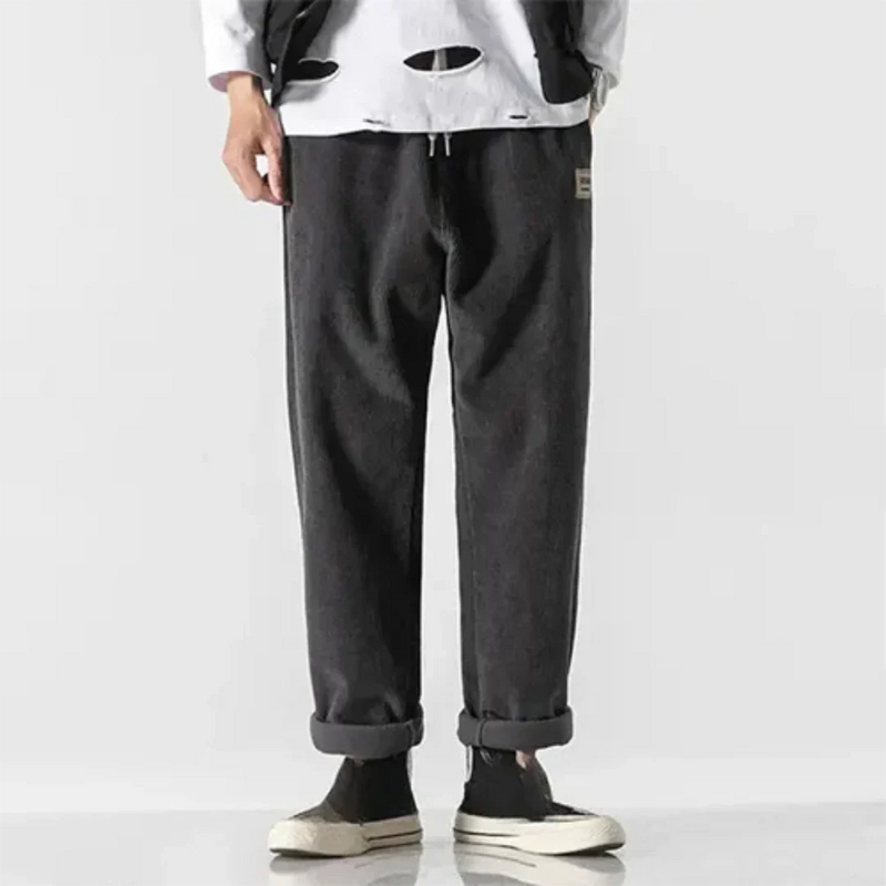 Herren Cord Baggy Hose | Lässig
