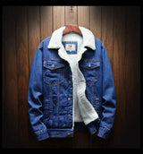 Men's Teddy Jacket | Denim