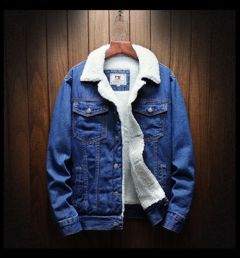 Men's Teddy Jacket | Denim