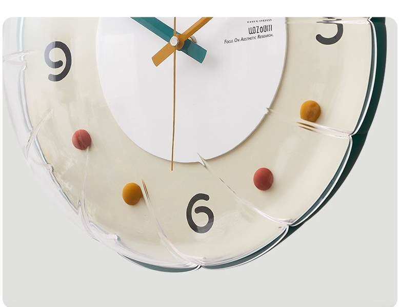 Bubbly Clock | Wohnzimmer Wanduhr Nordic Style