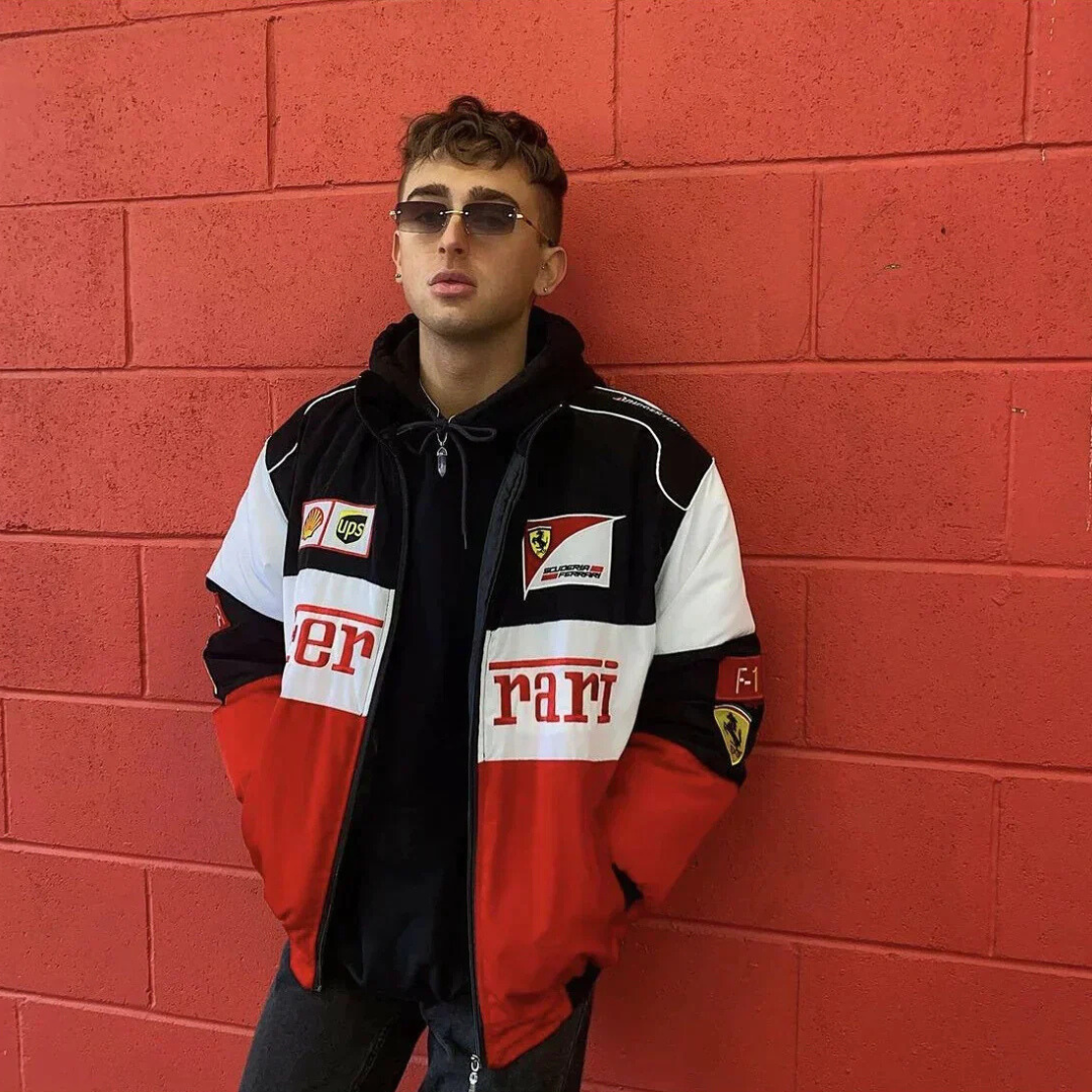 Rari | Original Vintage Ferrari Rennjacke - F1 Unisex Retro-Becker Boutique