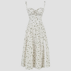 Amelie | Women's Corset Summer Dress | Midi