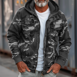 Men's Cargo Jacket | With Hood & Military Style