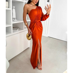 Abendkleid Mit Einer Schulter Für Damen