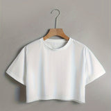 Juliet | Women's White Crop Top