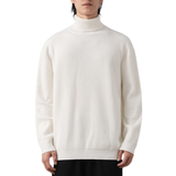 Herren-Rollkragenpullover | Warm und gestrickt