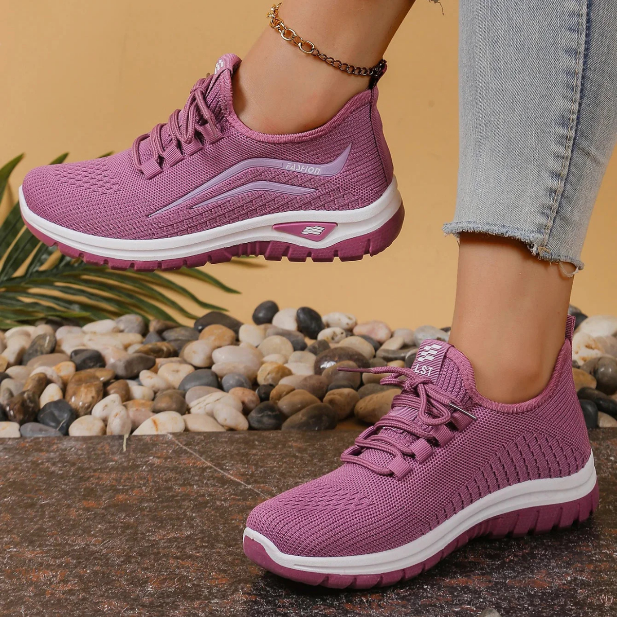 Damen Sneaker Low | Ergonomisch & Profilsohle