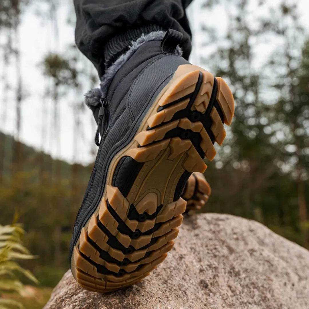 Herren Winterstiefel | Mit Reißverschluss & Fleecefutter