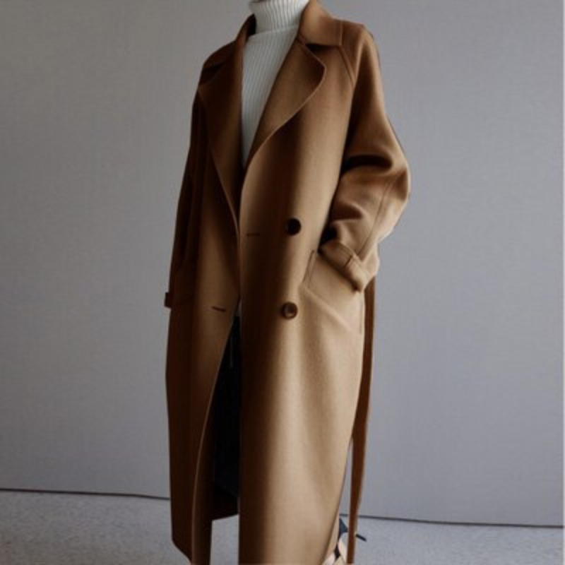 Trench Coat Damen | Winter Mantel Lang