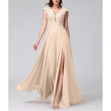 Women's A-line Wedding Guest Dress | Maxi & Floral Pattern