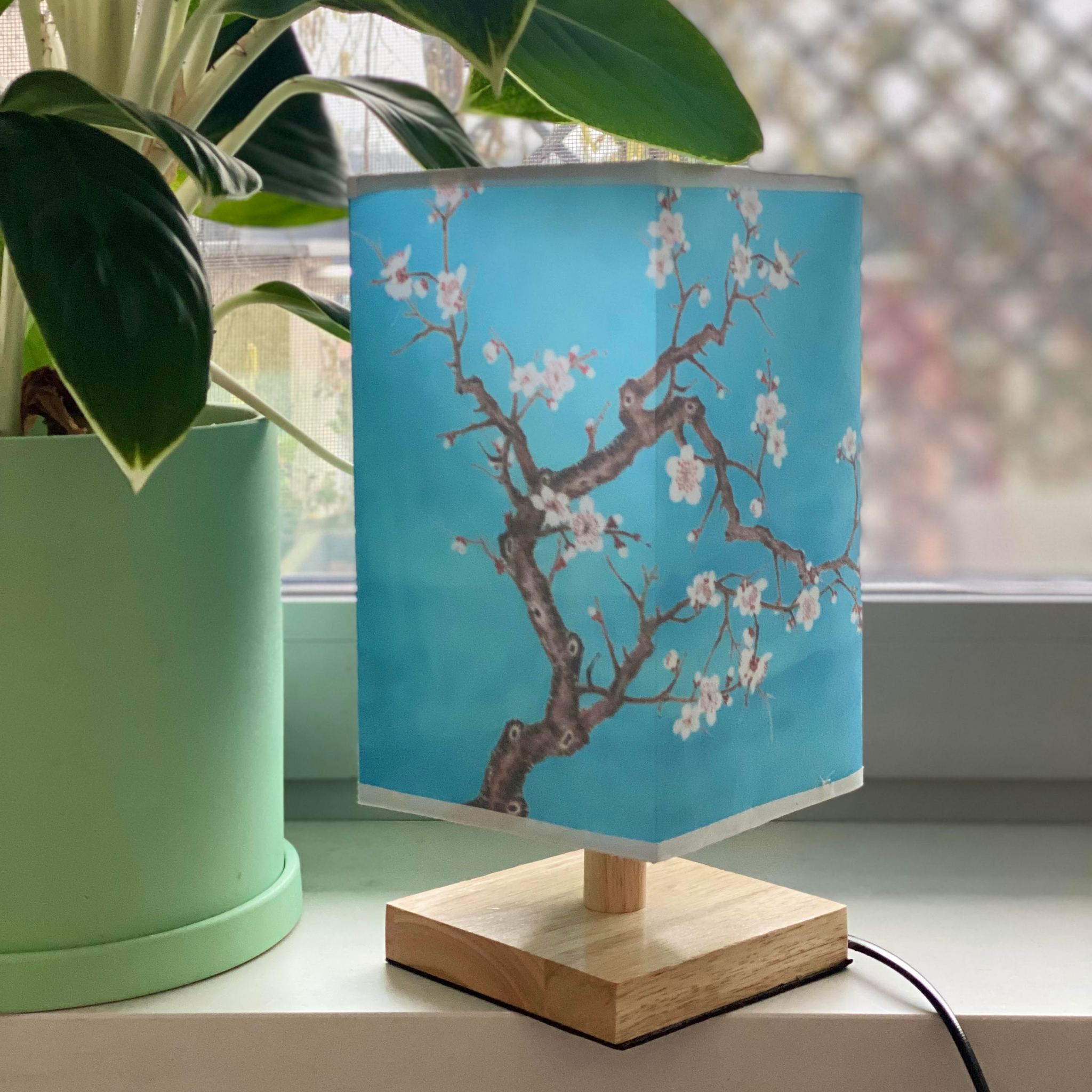 Osaka Lamp | Dimmbare Square Tischlampe Japanischer Stil