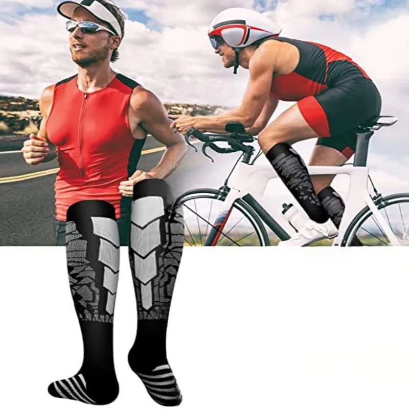 Kompression Laufsocken | Knielang für Sport & Outdoor