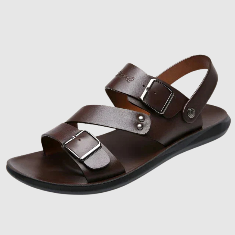 Floris | Premium Comfort Herren Sandalen mit Schnalle