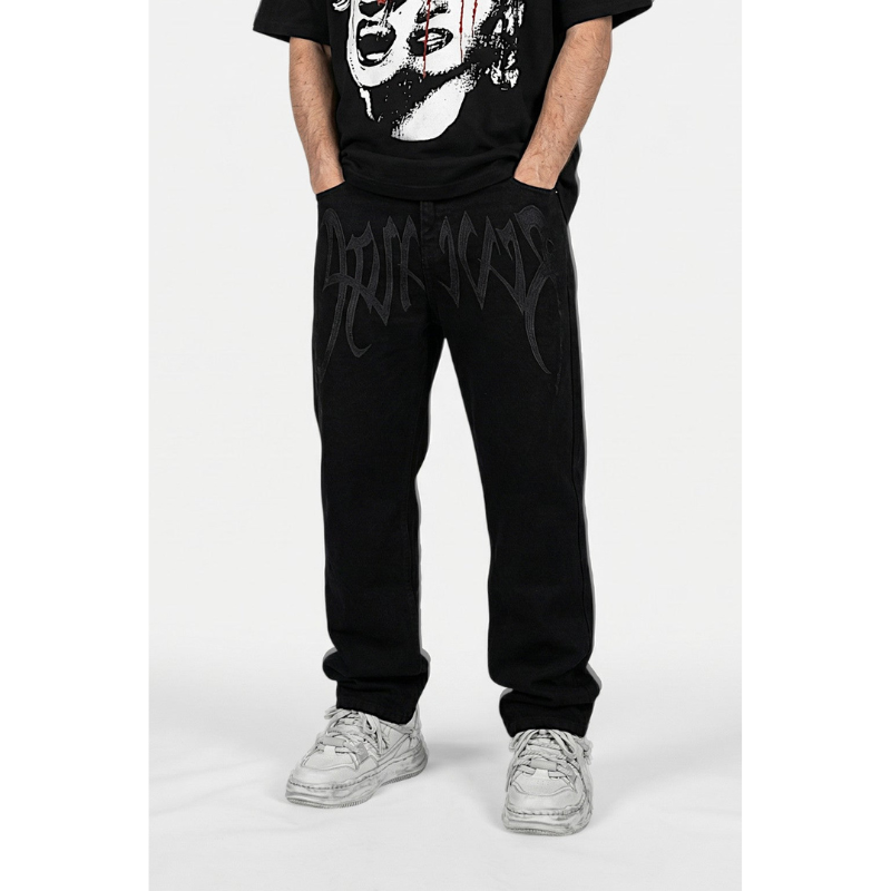 Men’s Black Jeans | Y2K Streetwear
