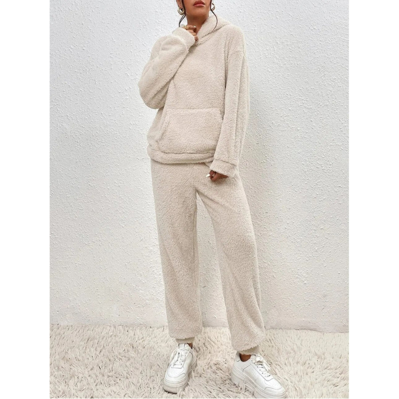 Damen Teddy Jogginganzug