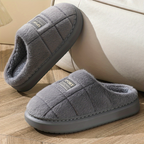 Men's slippers | Fluffy, warm & non-slip
