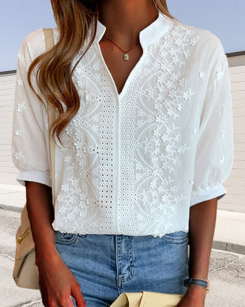 Jovira | White Blouse for Women | Lightweight
