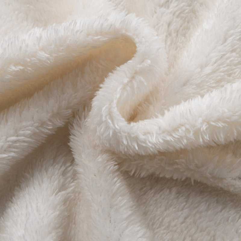 Men's fleece-lined and padded puffer jacket