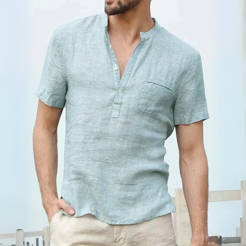 Renric | Herren T Shirt - Leinenstil
