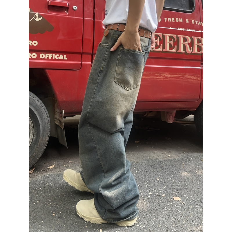 Herren Jeans | Super Baggy Y2K Stil